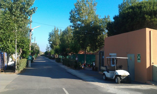 Allée principale niveau gardien